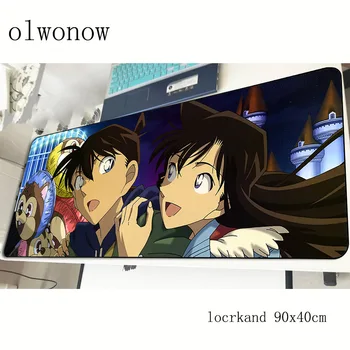 

Detective Conan pad mouse computer gamer Christmas gifts mouse pad 900x400x3mm padmouse xl mousepad ergonomic gadget office mats