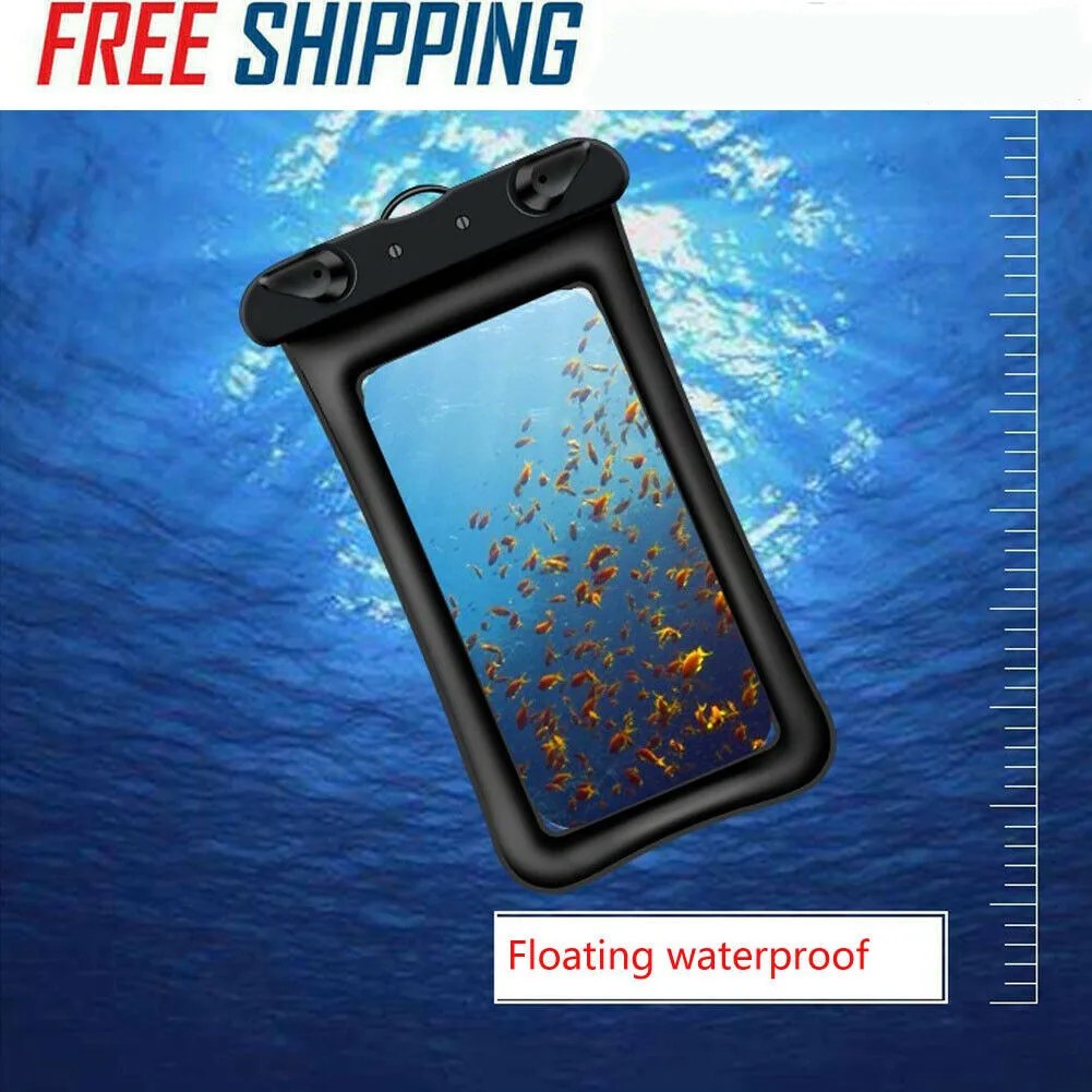

Floating Waterproof Under Water Pouch Bag Pack Case for Cell Phone NEW