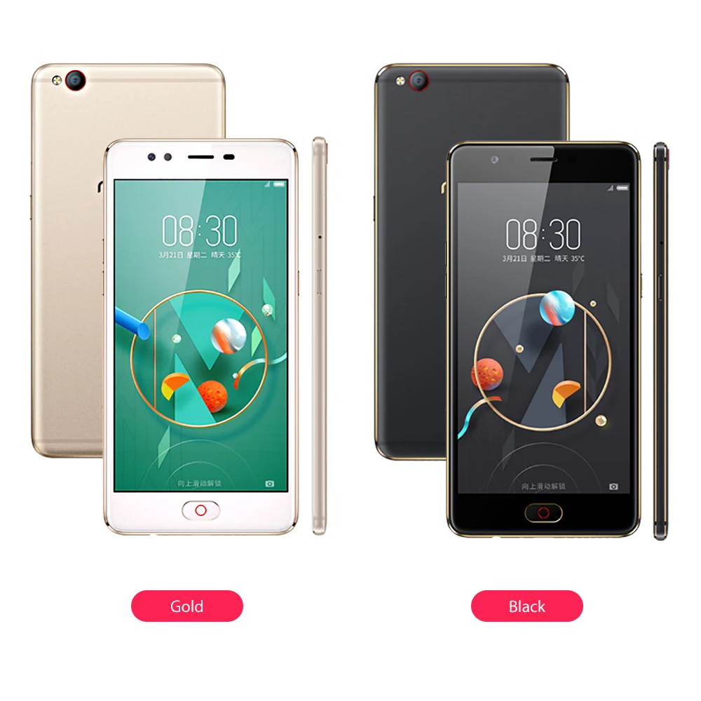 Оригинальный zte Nubia m2 Lite мобильного телефона 4G LTE глобальной прошивки MT6750 Octa Core 5