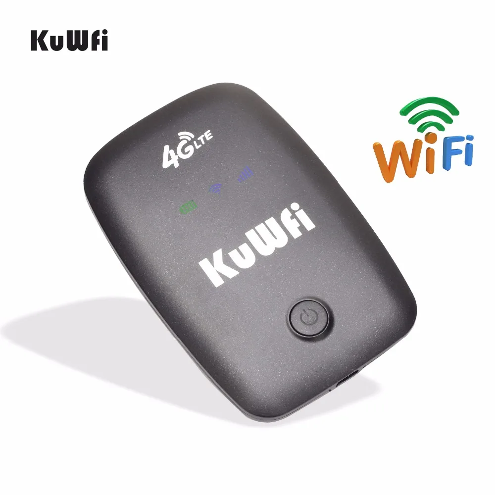 Беспроводной роутер KuWFi 4G LTE 3g/4G sim Мобильный Wi Fi точка доступа разблокированный