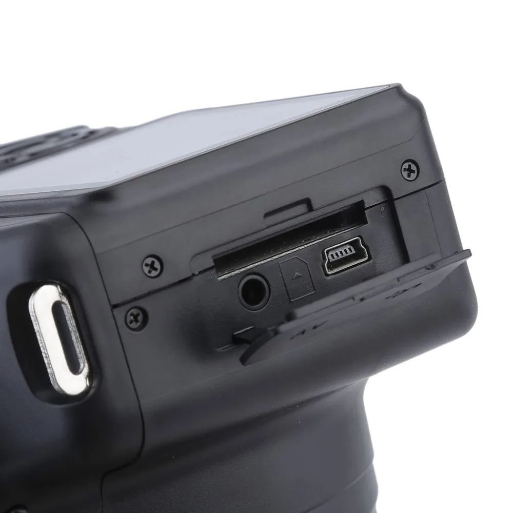 Portable HD Digital Camera CMOS Manual Medium/Long Focus Optical Zoom SLR Operation Home Usage Anti-Shake DV Camcorder