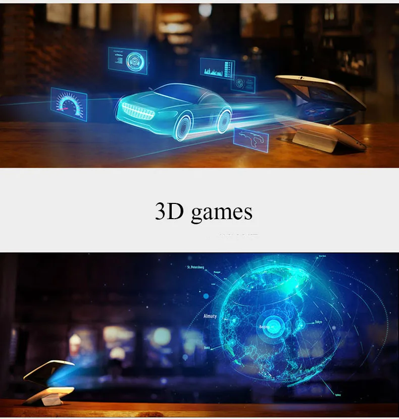 aberto 3d do jogador mp4 da caixa
