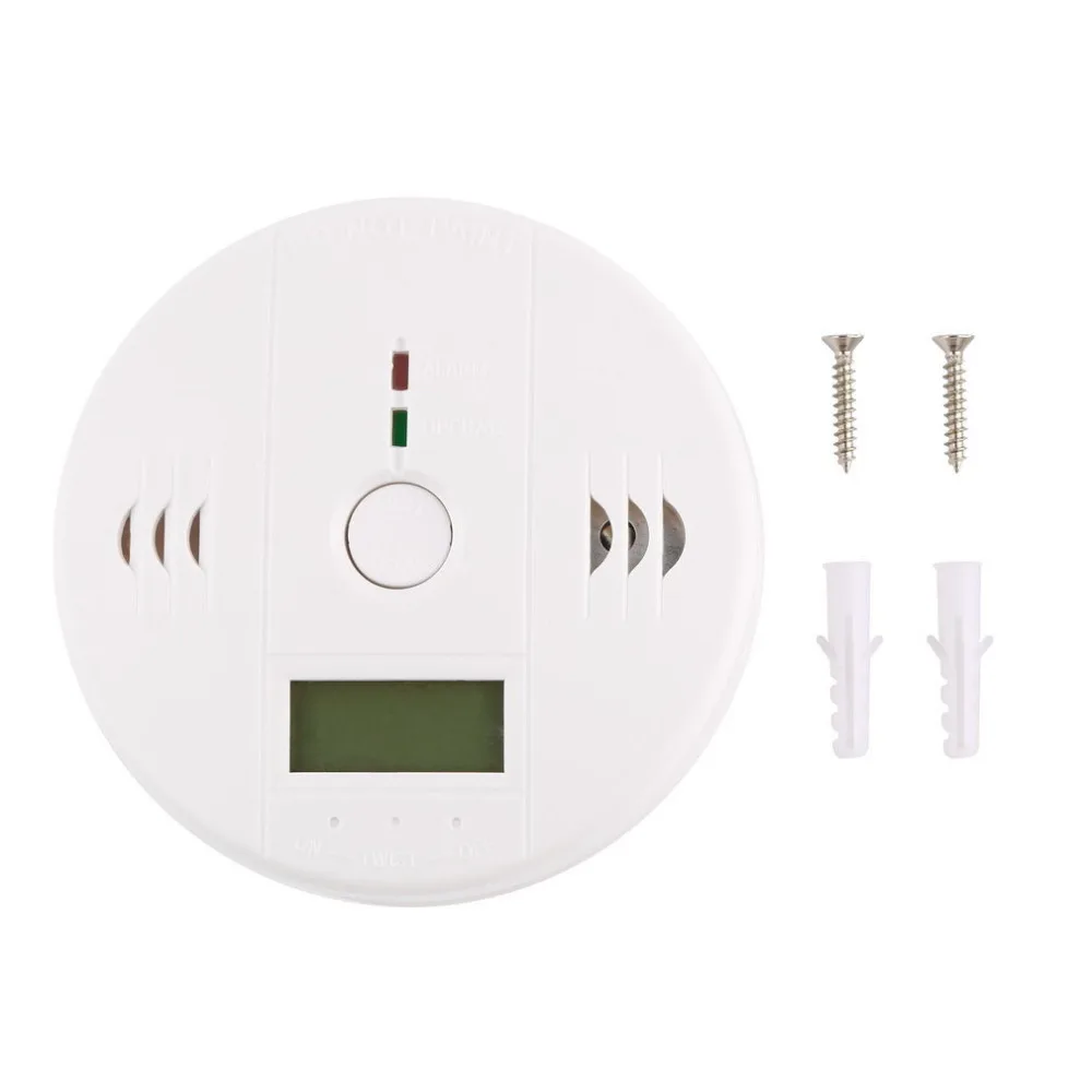 

High Sensitive Digital LCD Backlight CO Carbon Monoxide Detector Gas Sensor Warning Alarm Detector Tester Home Security Safety