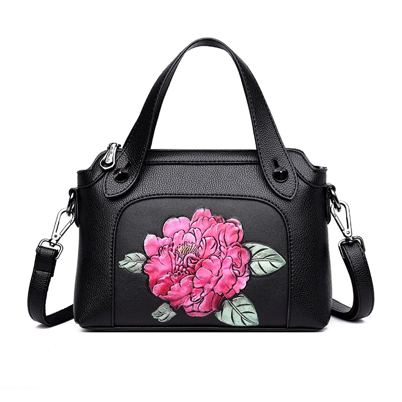 

Chu JJ Women's Genuine Leather Handbags Animal Prints Shoulder CrossBody Bags Ladies Fashion Messenger Bag Women Tote Bags
