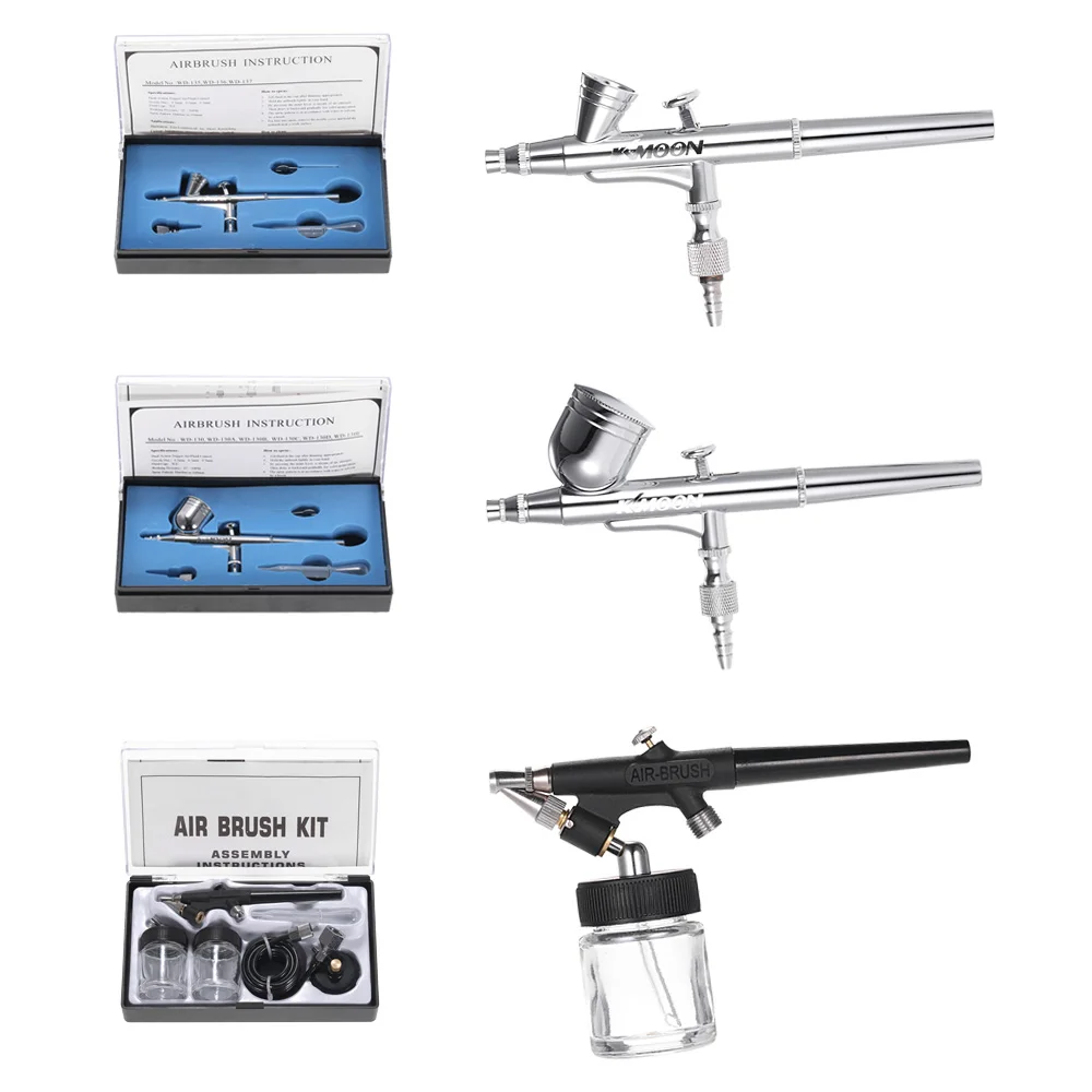 Airbrush Air Brush Kit Gun EW-110 Kit With 1,5 M Hose and Accessories