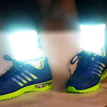 Высокая Отражательная повязка ремень для спорта на открытом воздухе ночной бег Велоспорт Предупреждение высокая отражательная способность различные цвета 4,0