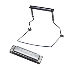 Ammoon H1004 Портативный Губная гармошка для блюза Стандартный 10 отверстие 20 Тон harmonicon рот Органы с случае ключ C для начинающих