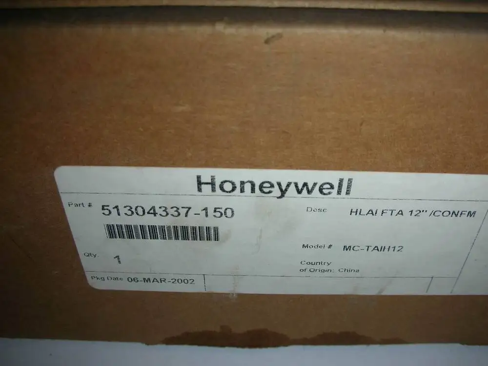 

1PC USED HONEYWELL DCS 51304337-150 / MC-TAIH12