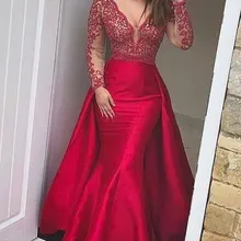 Красные платья для выпускного вечера с открытыми плечами с Высоким Разрезом Длинное платье для выпускного вечера с карманами vestidos de fiesta largos elegantes de gala