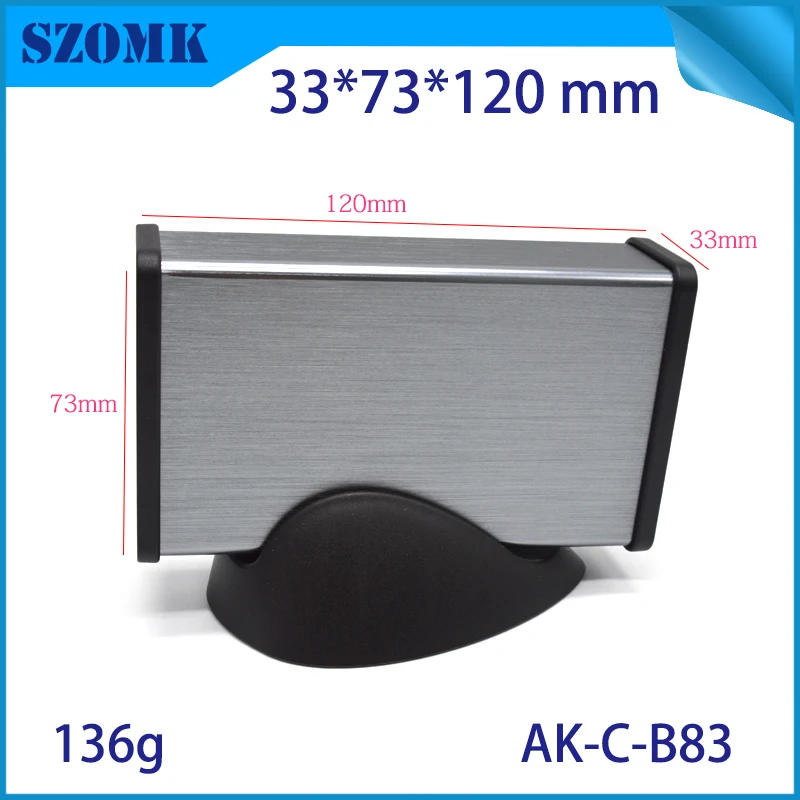 aluminum box for electronic project extruded aluminum electrical cabinet szomk aluminum housing for pcb design GPS control enclosure (5)