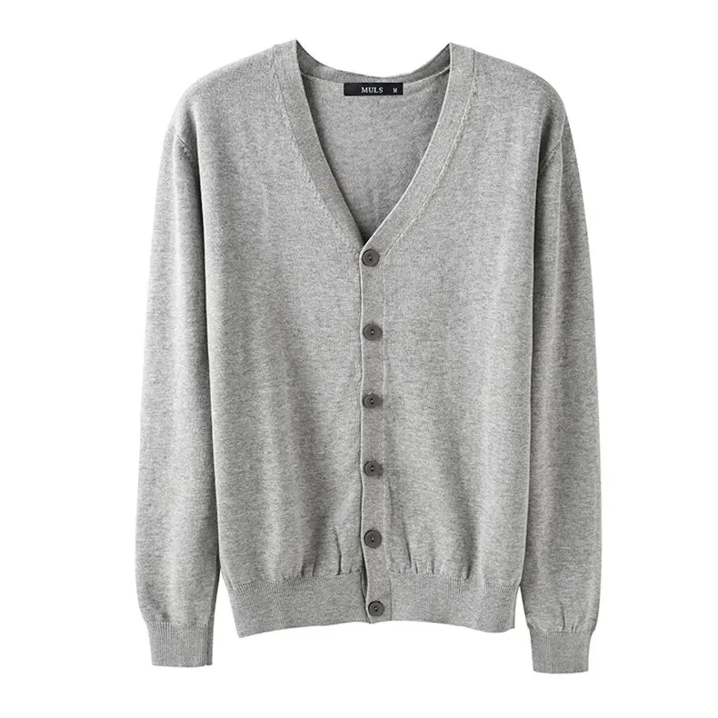 6Colors Men Cardigan Sweater Pure Cotton Knited Sweater Men Spring Autumn Winter Male Cardigans Brand Muls Fitted M L XL 2XL 3XL-05