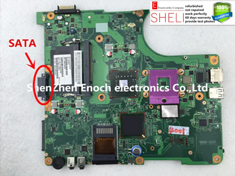 Материнская плата для ноутбука Toshiba satellite L350 L355 6050A2264901 MB A02 V000148340. Магазин MOUGOL
