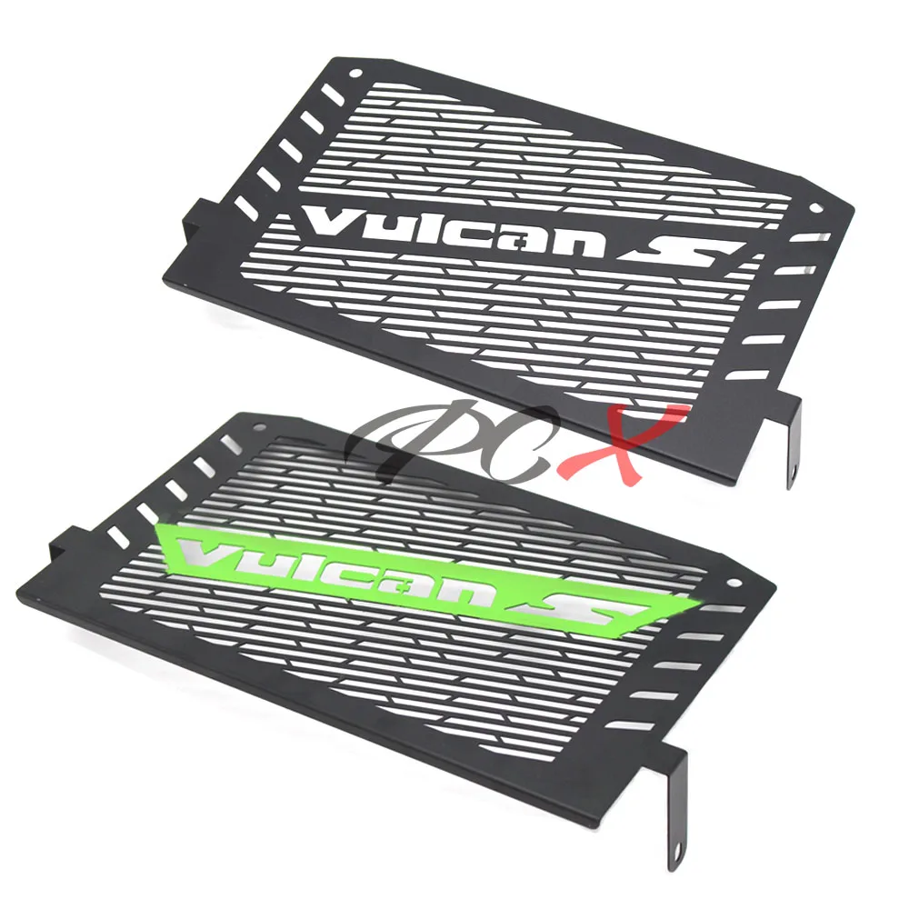 Black/Green Motorcycle Accessories Radiator Guard Protector Grille