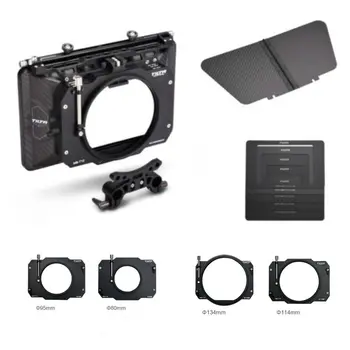 

Tilta MB-T12 4*5.65 Carbon Fiber Matte box (Clamp on) MB-T12 Lightweight for DSLR HDV Rig
