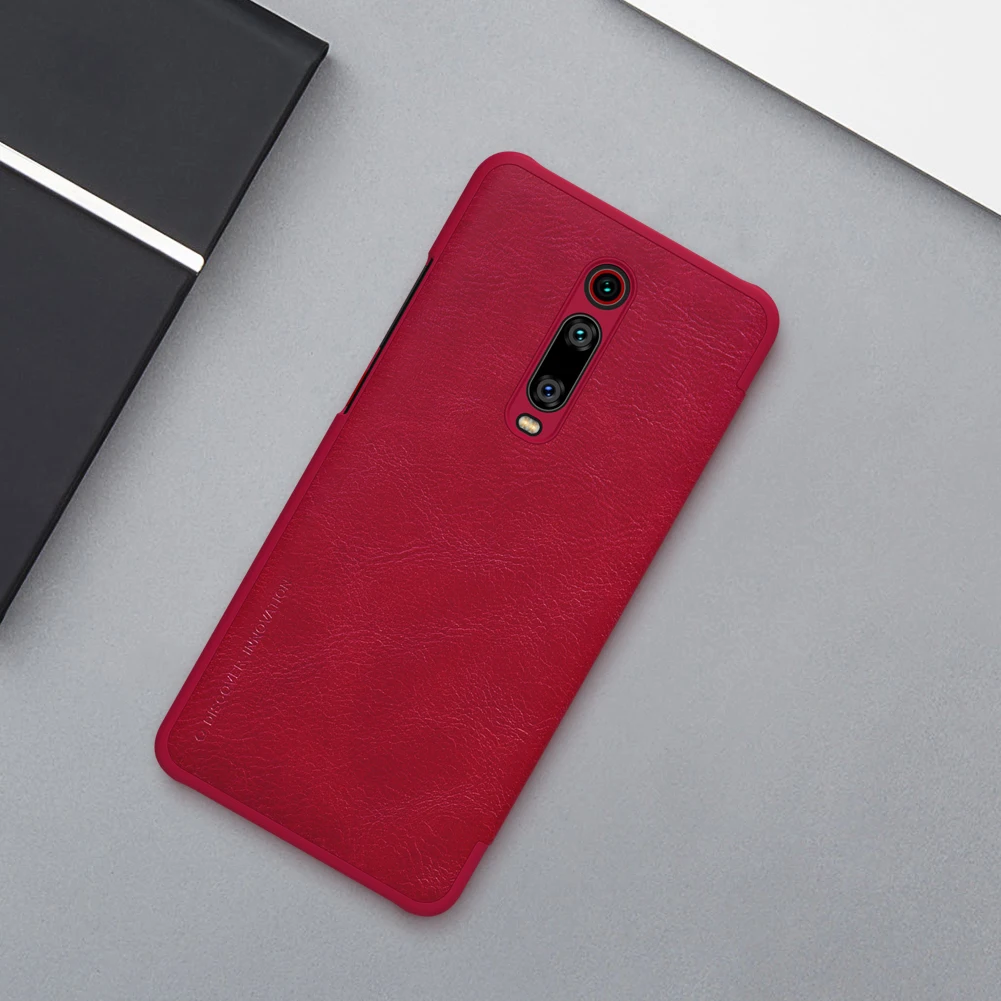 Винтажный чехол-бумажник NILLKIN из искусственной кожи для Xiao mi Red mi K20 K20 Pro, чехол для mi 9 T mi 9 t Pro - Цвет: Красный