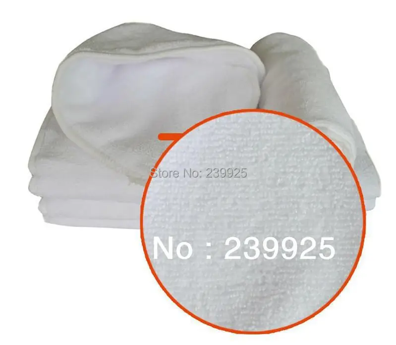 10 PCS Super Absorbent Microfiber Diaper inserts 3 layers microfiber