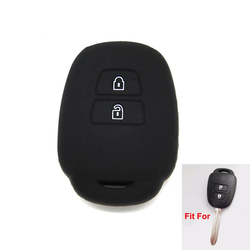 Силиконовый чехол для дистанционного ключа Toyota Yaris Camry Corolla Echo Rav4 Prado Highlander Reiz |