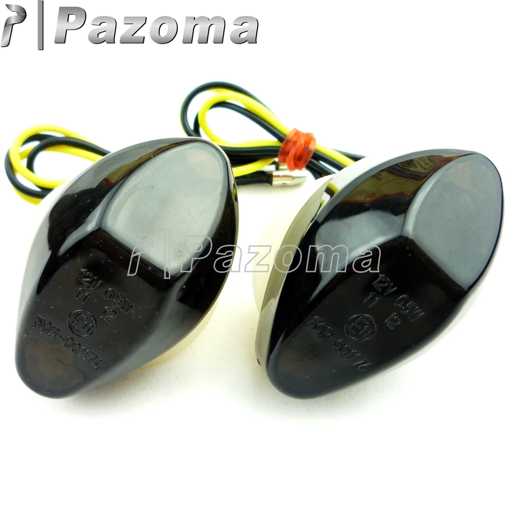 Мотоцикл Pazoma Flush Mount LED поворотники для Honda CB CBR 600RR 1000RR 600F3 F4 F4i 919F SP1|signal led|signal turnsignal