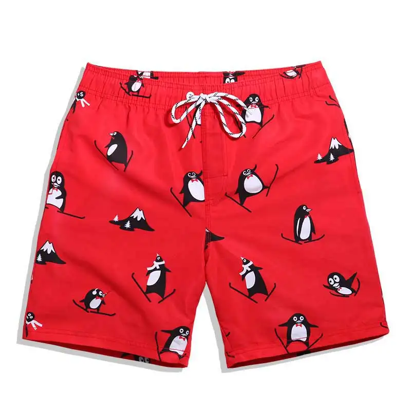 Couple's Beachwear Quick Dry Polyester Shorts Penguin Swimming Trunks Summer Sport Beach Board Short Swim Shorts with pockets Couple's Beachwear Quick Dry Polyester Shorts Penguin Swimming Trunks Summer Sport Beach Board Short Swim Shorts with pockets