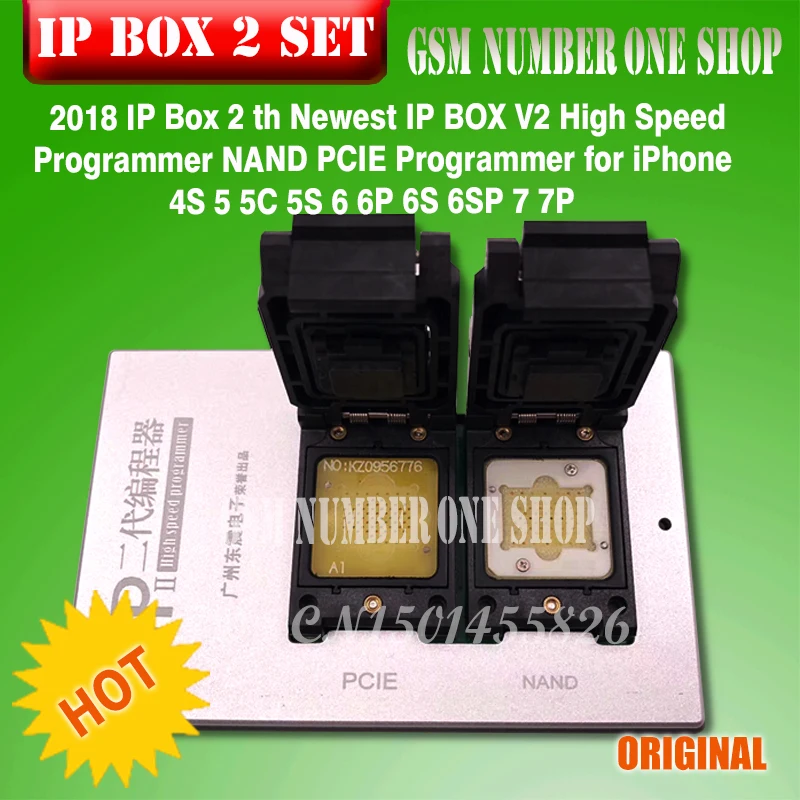 IP TV Box 2-й новые IP TV BOX V2 высокое Скорость программатор NAND PCIE программист для iPhone 4S 5 5C 5S 6 6P 6S 6SP 7 7P