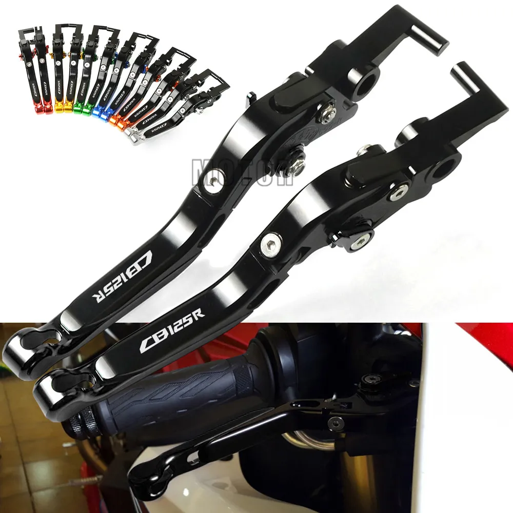 

For Honda CB125R 2011-2020 2019 CB125 CB 125R 125 R CNC Aluminum Motorcycle Adjustable Folding Extendable Brake Clutch Levers