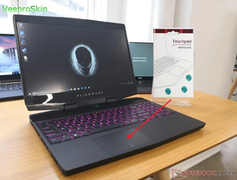 

Matte Touchpad film Sticker Protector for Alienware m15 (2018) 15 15.6 Inch Gaming Laptop TOUCH PAD 2018