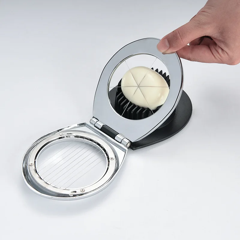 

Stainless Steel Egg Slicer high quality Eggs Cutting Egg Wedges Fruits Slicing Strawberry Cheese tools kitchen gadget