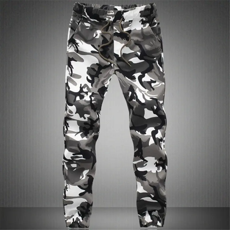 

2019 New Joggers Men Hot Sale Casual Camouflage Pants Men Quality 100% Cotton Elastic Comfortable Trousers Men Plus Size M-3XL