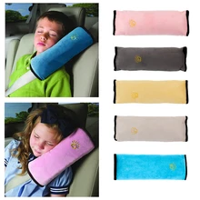 Детская подушка для ухода за ребенком, Детские Наплечные накладки, автомобильный ремень безопасности, Защитные чехлы для головы