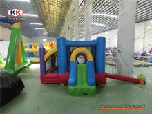 inflatable rainbow mini bouncer for kids inflatable mini jumping house for kindergarten inflatable trampoline for family party