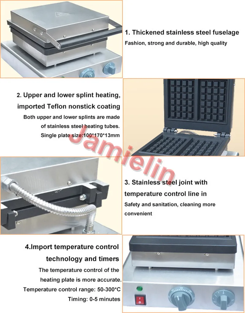 waffle machine details