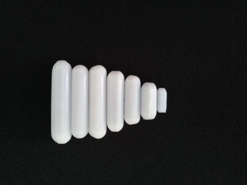 

7pcs/Pack Mixed Size PTFE Magnetic Stirrer Mixer Stir Bars C type