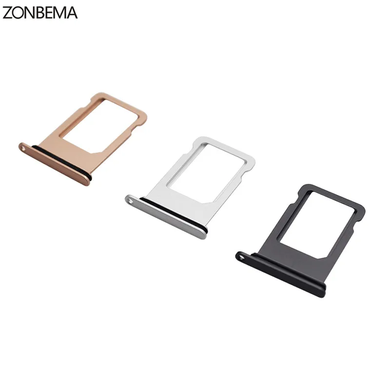 Zonbema 5pcs Lot Original New Sim Card Adapter For Iphone 8 Micro