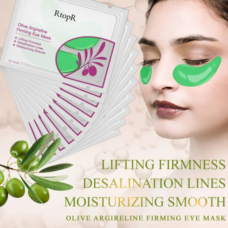 Firming Eye Mask Olive Argireline Anti Wrinkle Anti Aging Moisturizing