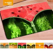 HUGSIDEA творческий 3D принтом фруктов пол Ковры Гостиная Спальня Кухня Нескользящие половик rugs Ковры alfombras Tapis Salon