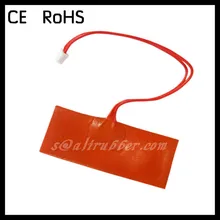 300 мм X 25 мм 12 в 10 Вт 3 м клей универсальный силиконовый нагреватель