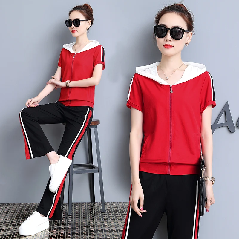 2 piece set women tracksuit clothes plus size large big co