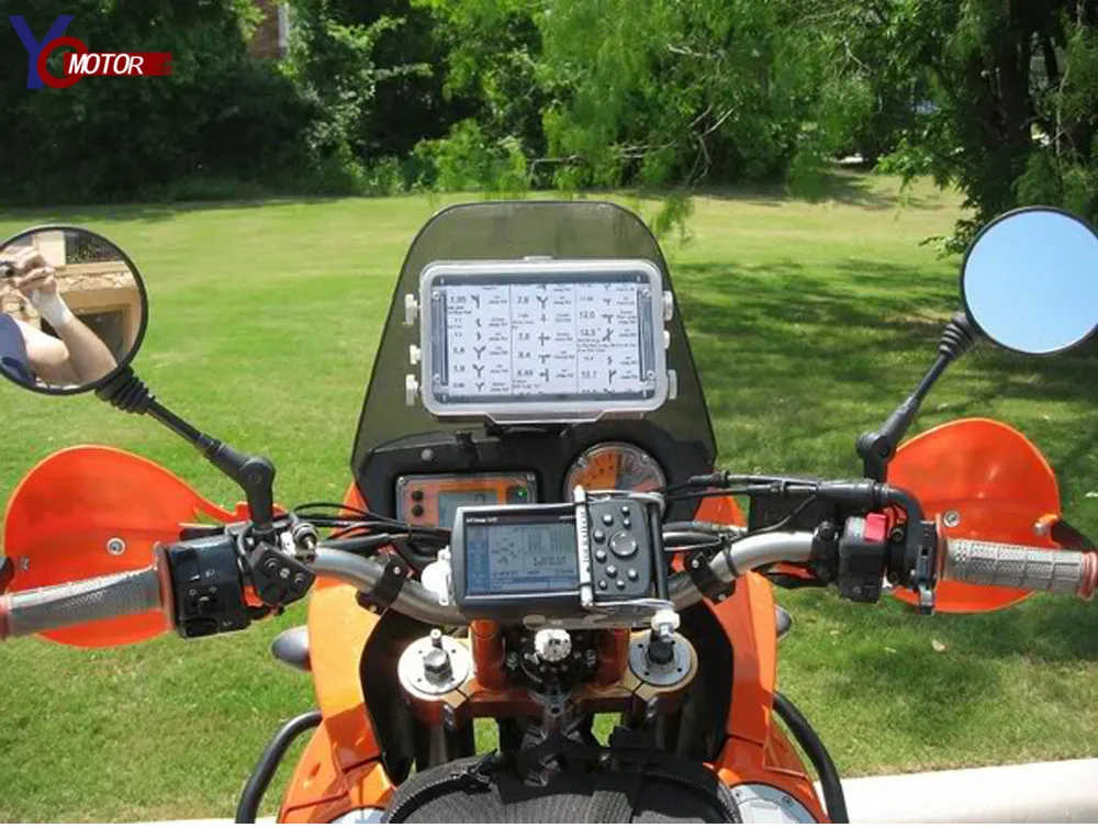 Для Kawasaki KLX250/KL250 DUCATI Monster400/600/900/1100 руль мотоцикла круглое боковое зеркало заднего