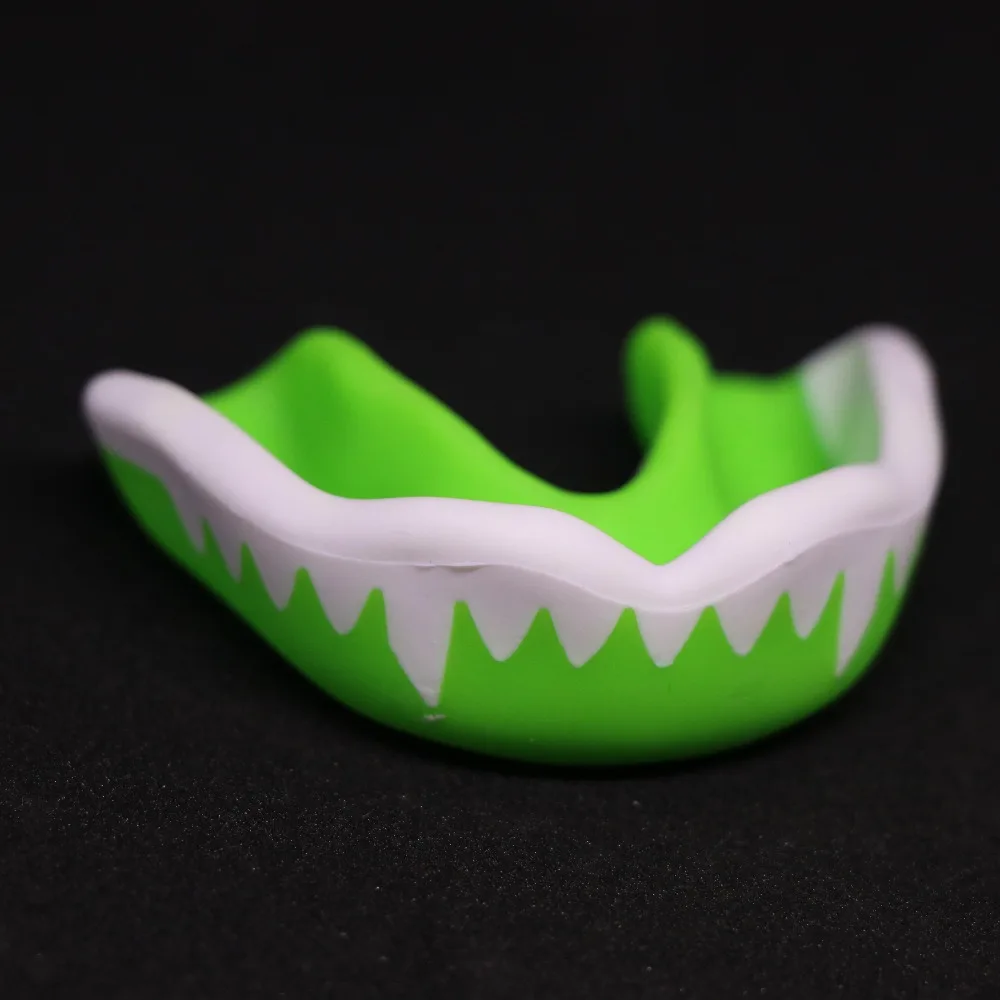FGHGF marca superior nivel ambiental Protector de la boca Protector de los dientes Muay Thai boxeo Rugby gimnasio deporte dientes guardia