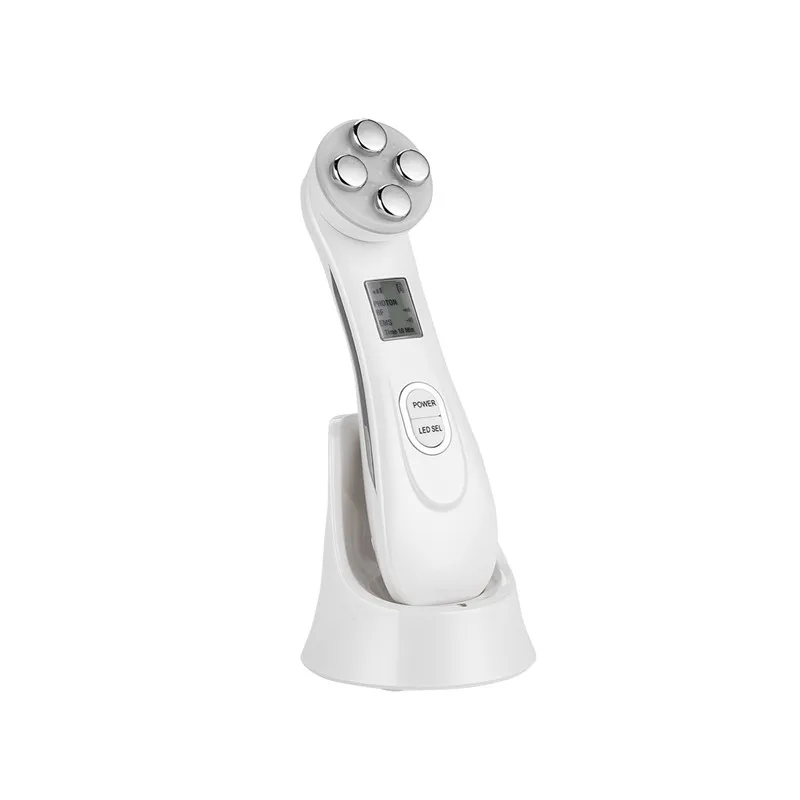 Cuidados com a Pele Mesoterapia Facial Eletroporação Radiofrequência Led Fóton Face Lifting Apertar Rugas Remoção Rosto Massageador 36 rf 12 Mesoterapia facial eletroporação rf radiofrequência led fóton