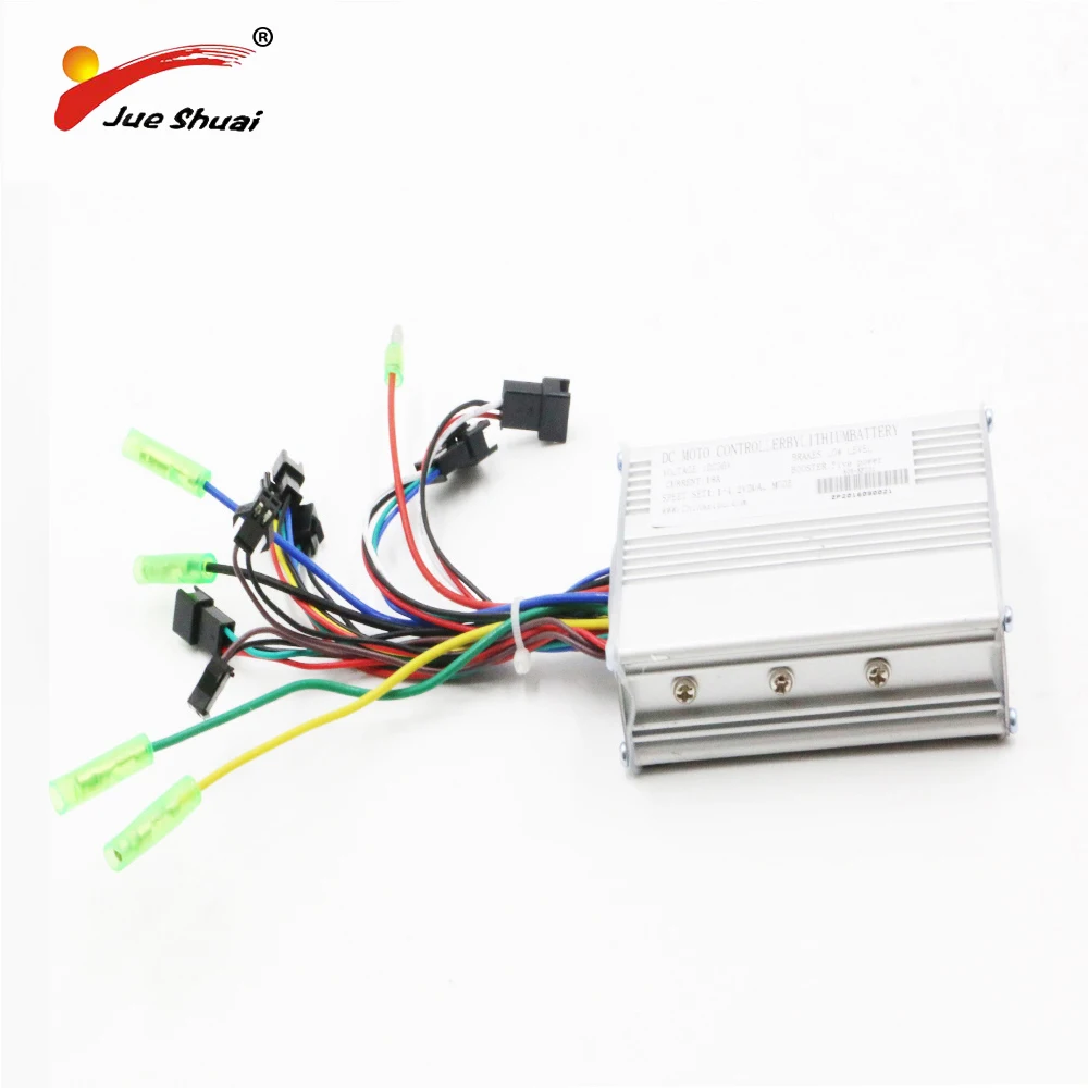 Discount Motor bicycle engine kit 36v 12ah 14ah 18ah controller connect with LED LCD bicycle display adult electric bike controller 4