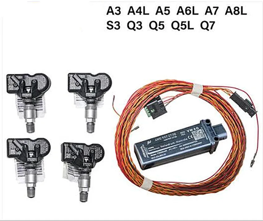 TMPS 2 давления воздуха в шинах шин Давление Системы для Audi A4 B9 A5 B9 Q5 Q7 и формирующая листы для кровли 4 м A3 8V TT 8S0 907 273 4M0 907 273 B