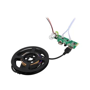 

AIYIMA Bluetooth Power Amplifier 5V 5W+5W RGB Lamp Strip Controller Module Bluetooth Power Amplifier Player