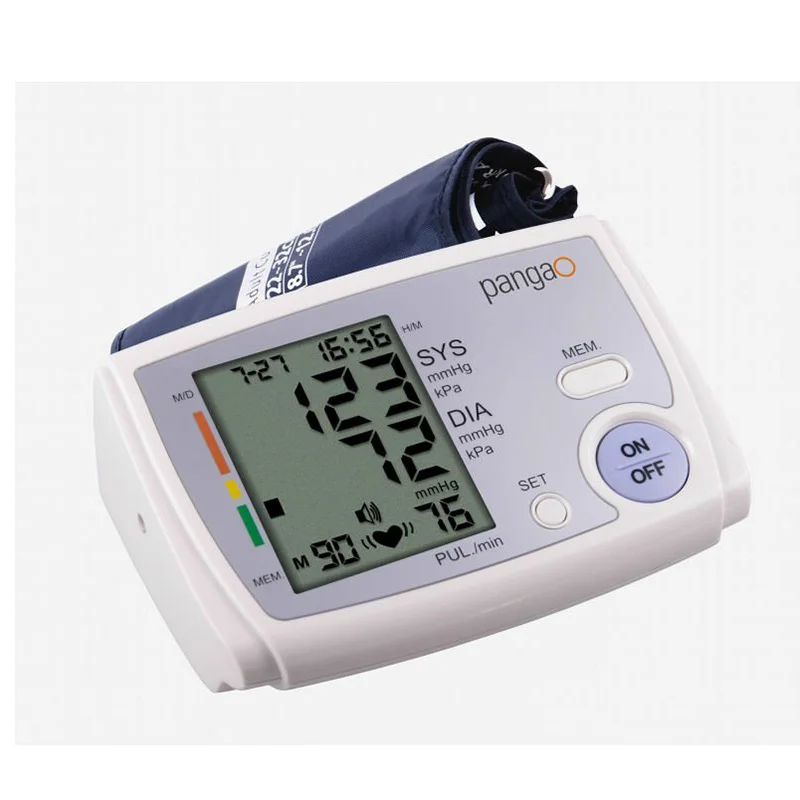 

Pangao Digital Arm Blood Pressure Meter Automatic Pulse Monitor Sphygmomanometer Upper Tonometer Blood Pressure Monitors B5