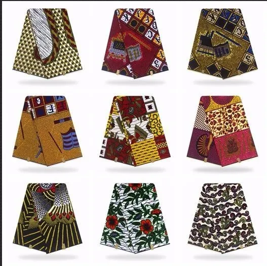 

african wax prints fabric 100% cotton wax Veritable ankara fabric veritable wax Veritable guaranteed real dutch wax 6yards