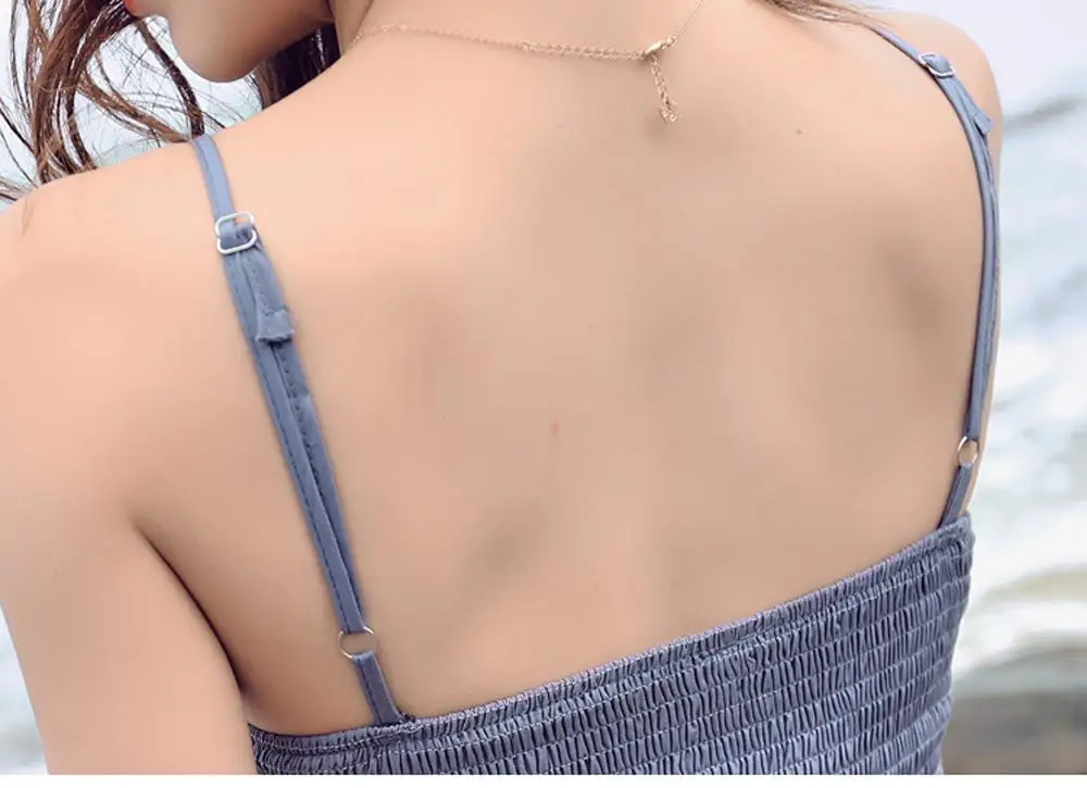 Платье 2019 г. летние женские пляжные платья moda mujer ropa sommerkleid пикантные С НАБОРНЫМИ