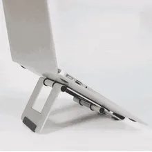 All aluminum outdoor travel must-have accessories bracket Lazy Desktop Folding portable flat adjustment support frame portable
