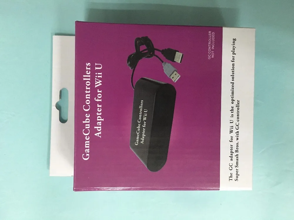 For USB GameCube Controller Adapter Converter for Nintend Wii U SuperSmashBros PC | Электроника