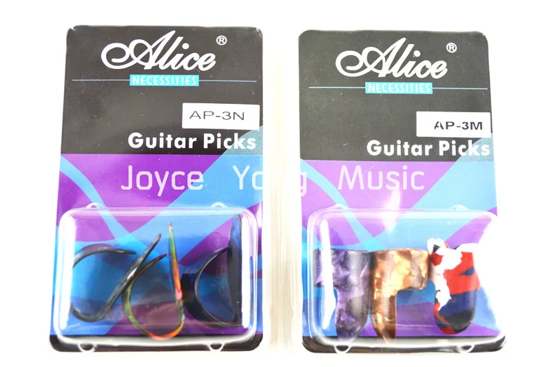 Alice Fingerstyle Guitar Picks Thumb Finger Picks Pearl