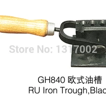 Изложницы, железный Желоб с деревянной ручкой, Изготовление ювелирных изделий Инструменты и Оборудование